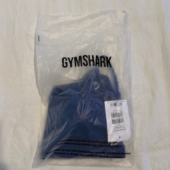 Slate Blue Triangle Logo Sports Bra - Picture 3 of 3